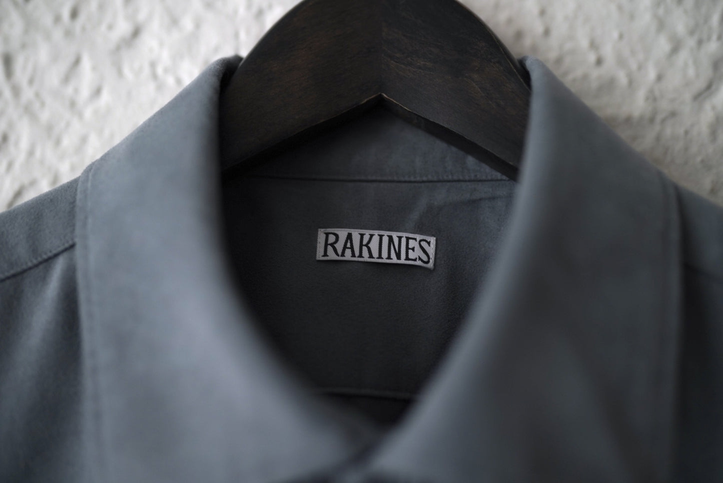 23SS Micro Light Suede Medical Unit Shirt マイクロスウェードシャツ / RAKINES(ラキネス)