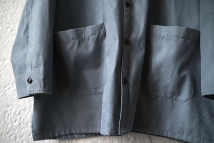 23SS Micro Light Suede Medical Unit Shirt マイクロスウェードシャツ / RAKINES(ラキネス)