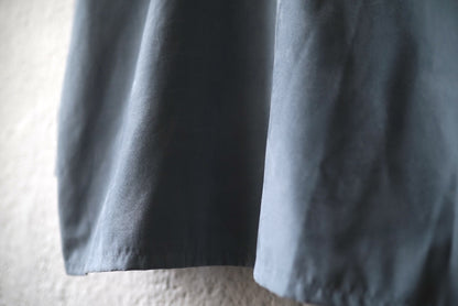 23SS Micro Light Suede Medical Unit Shirt マイクロスウェードシャツ / RAKINES(ラキネス)