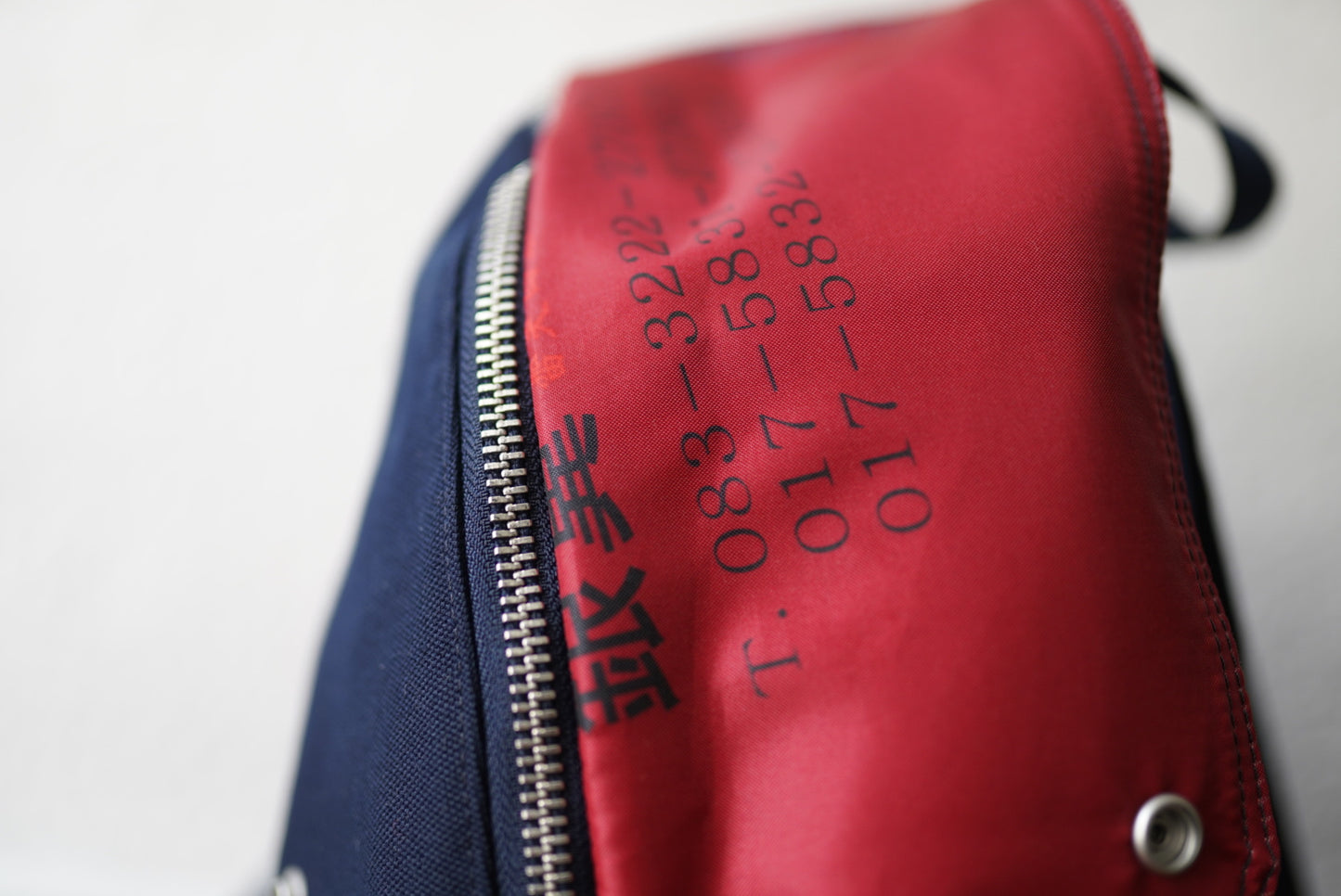 18SS ×EASTPAK PADDED PAK'R Navy Canvas リュックサック / RAF SIMONS(ラフシモンズ)