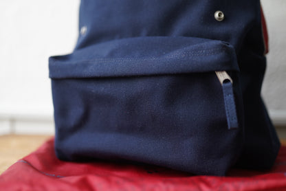 18SS ×EASTPAK PADDED PAK'R Navy Canvas リュックサック / RAF SIMONS(ラフシモンズ)