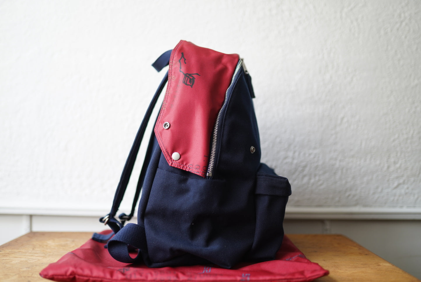 18SS ×EASTPAK PADDED PAK'R Navy Canvas リュックサック / RAF SIMONS(ラフシモンズ)