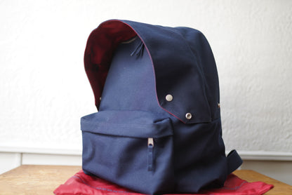 18SS ×EASTPAK PADDED PAK'R Navy Canvas リュックサック / RAF SIMONS(ラフシモンズ)