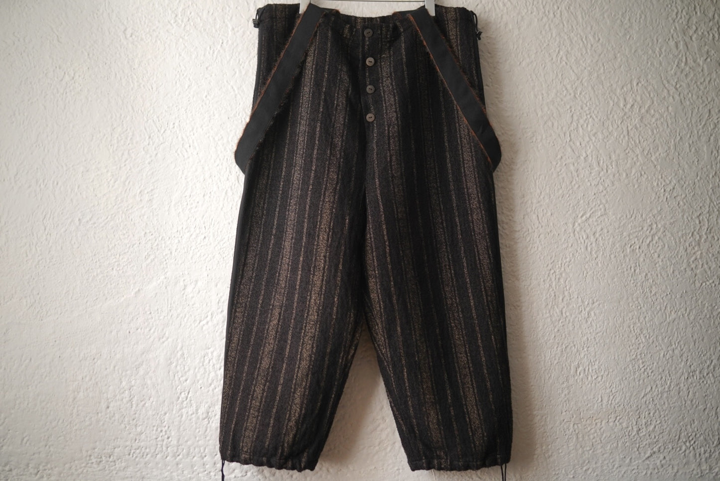 21AW THE SWEEP TROUSER ウールコットンジャガードサスペンダーパンツ / toogood(トゥーグッド)