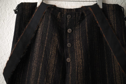 21AW THE SWEEP TROUSER ウールコットンジャガードサスペンダーパンツ / toogood(トゥーグッド)