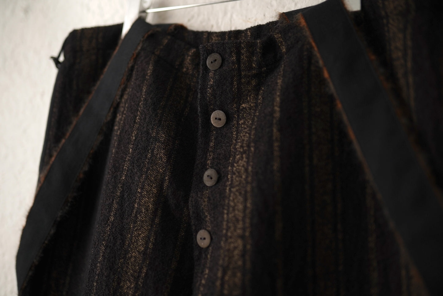 21AW THE SWEEP TROUSER ウールコットンジャガードサスペンダーパンツ / toogood(トゥーグッド)