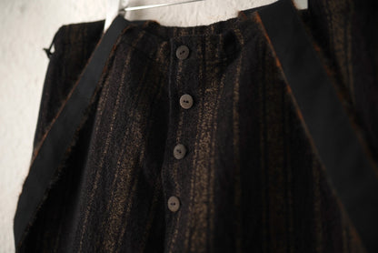 21AW THE SWEEP TROUSER ウールコットンジャガードサスペンダーパンツ / toogood(トゥーグッド)