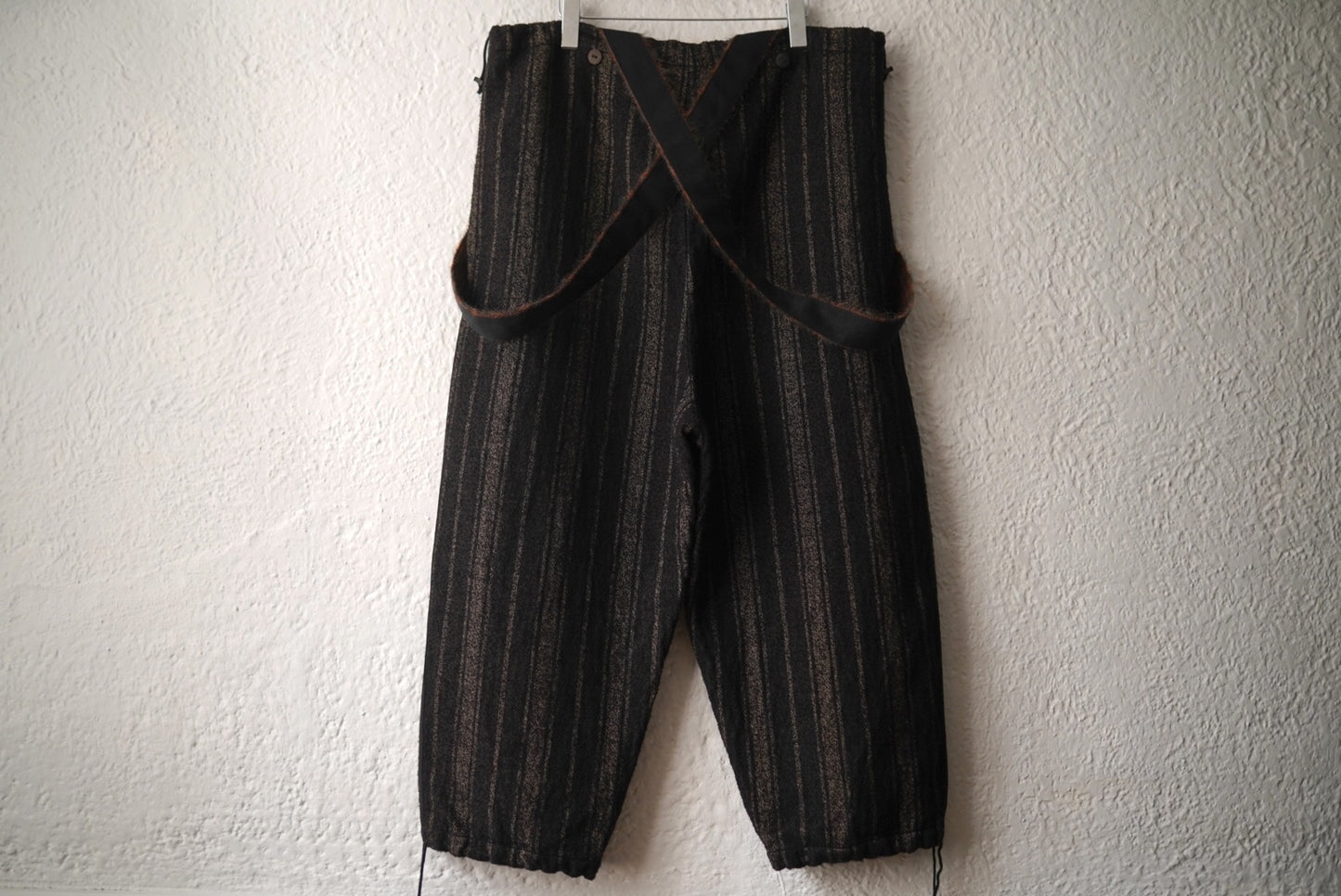 21AW THE SWEEP TROUSER ウールコットンジャガードサスペンダーパンツ / toogood(トゥーグッド)