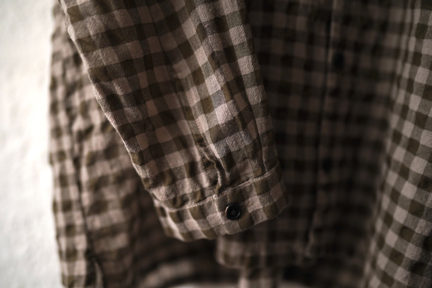 21AW THE DRAUGHTSMAN SHIRT チェックシャツ ブラウン / toogood(トゥーグッド)