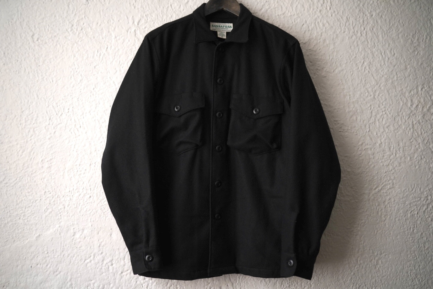 20AW Gardener Half フランネルウールガーデナーシャツ / SASSAFRAS(ササフラス)