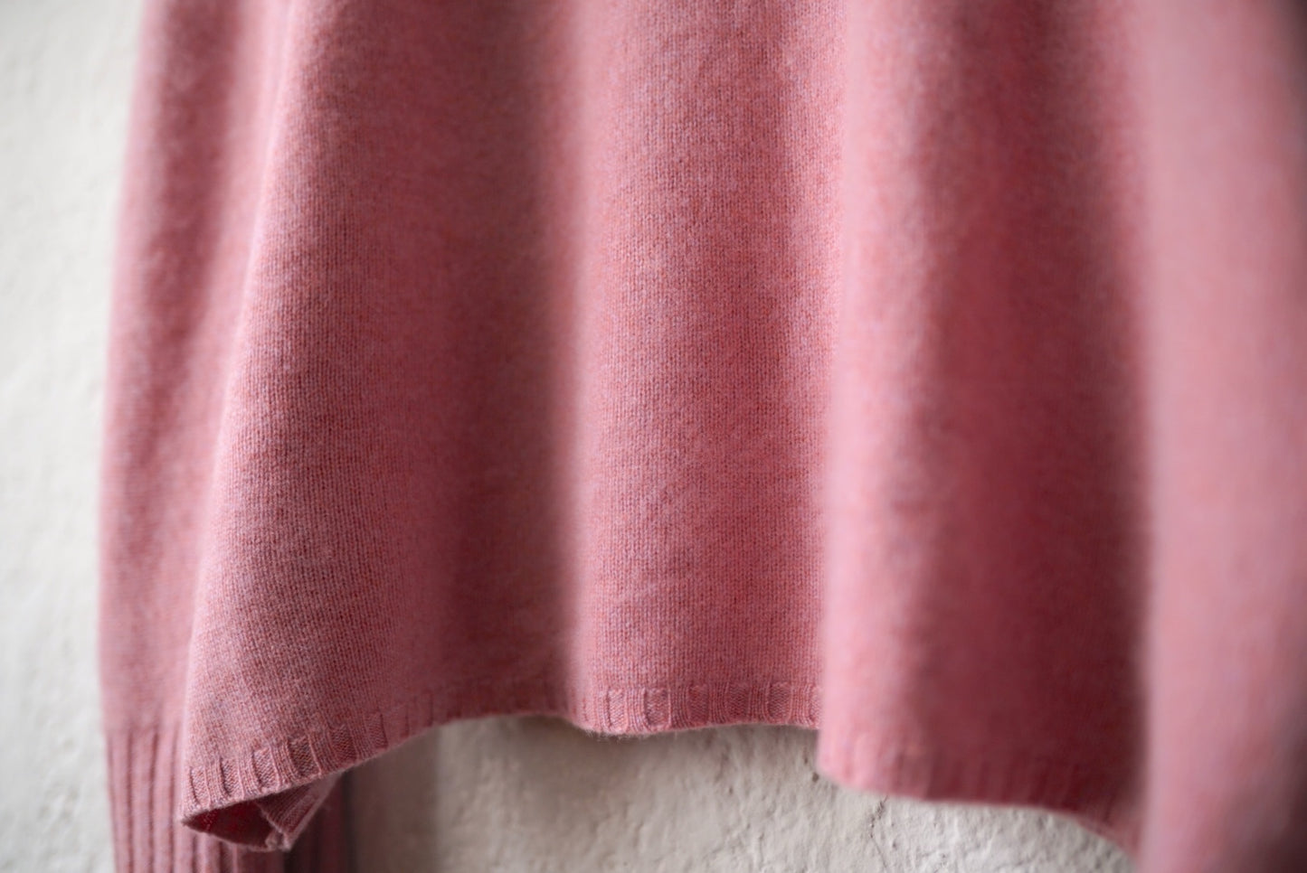 CA006 CASHMERE GUERNSEY TOP カシミヤガンジーニットセーター / YINDIGO AM(インディゴエイエム)