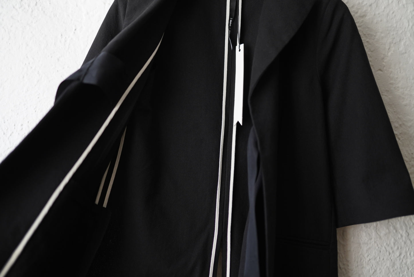 19SS SHORT SLEEVE COAT コットン羽織コート / SARA LANZI(サラランツィ)