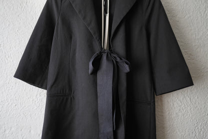 19SS SHORT SLEEVE COAT コットン羽織コート / SARA LANZI(サラランツィ)