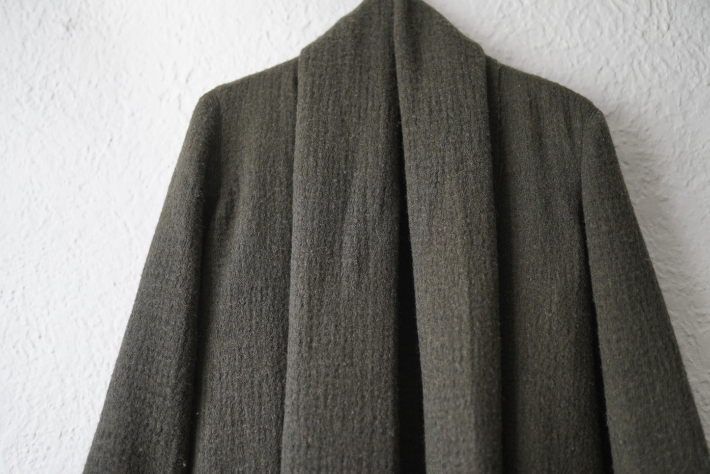 15AW ウールショールコート / LANVIN River(ランバン)
