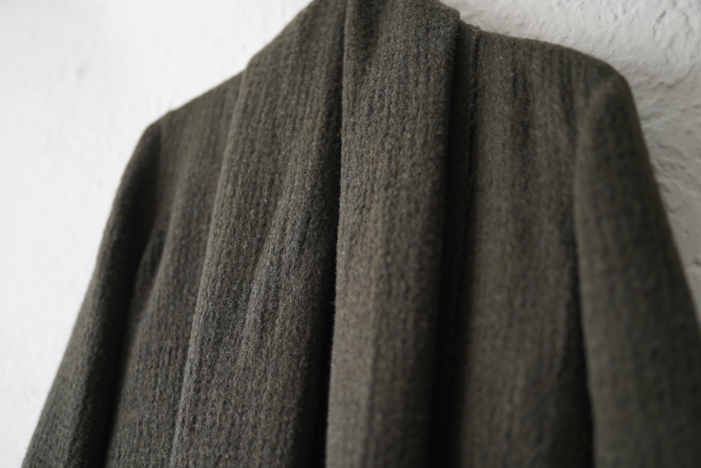 15AW ウールショールコート / LANVIN River(ランバン)