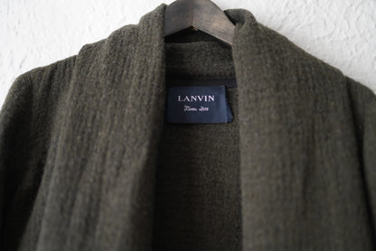 15AW ウールショールコート / LANVIN River(ランバン)