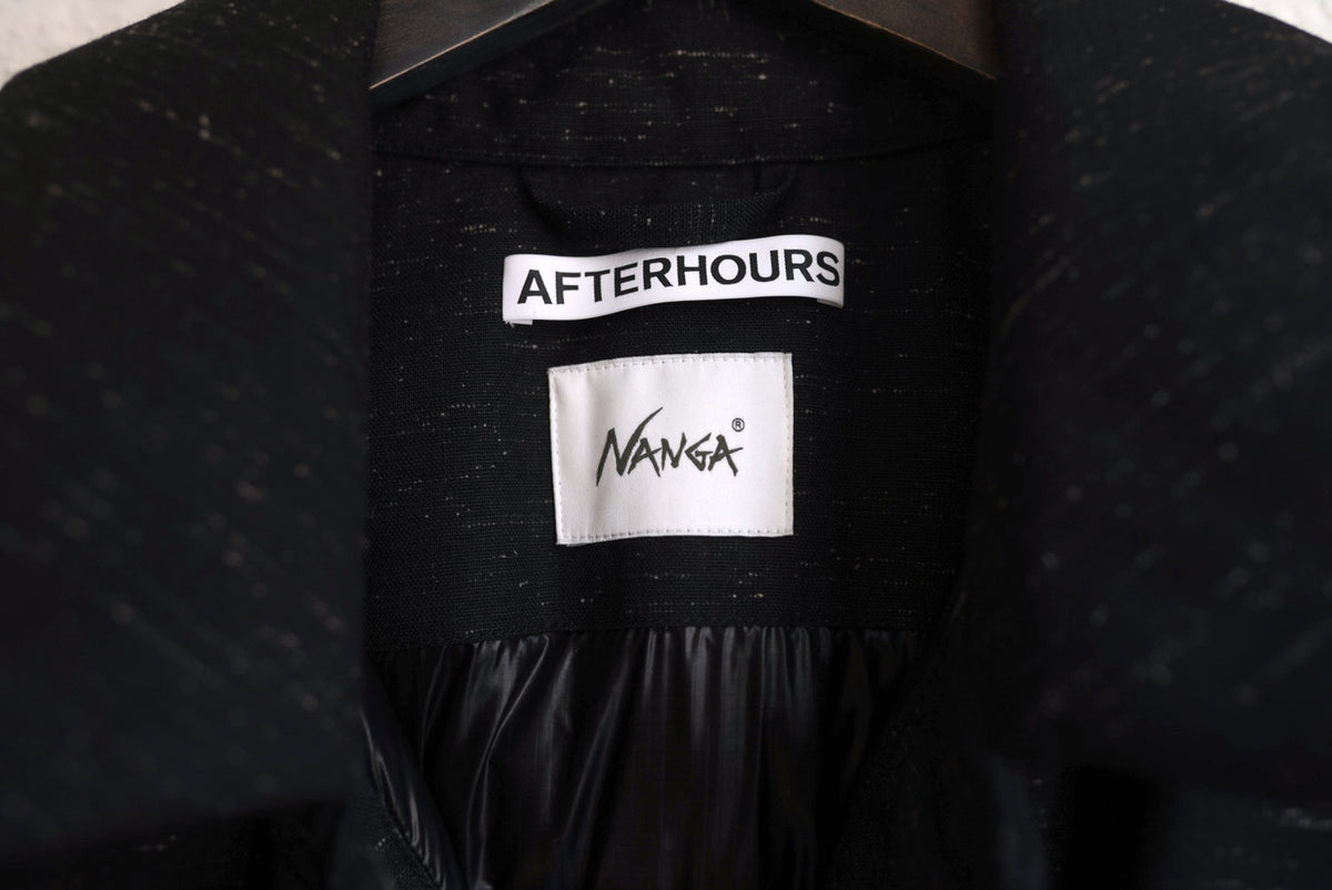 23AW DOWN SHIRT JACKET ダウンシャツジャケット / AFTERHOURS(アフターアワーズ)