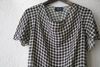 レーヨンシルク総柄トップス ブラウス / LANVIN(ランバン)