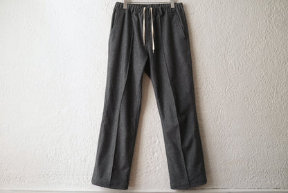 23AW CANONICO ウールフランネルイージートラックパンツ / CREST CLOTHING(クレストクロージング)