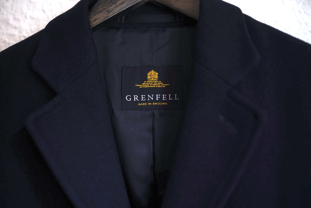 ウールヘリンボーンチェスターコート / GRENFELL(グレンフェル)