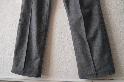 23AW CANONICO ウールフランネルイージートラックパンツ / CREST CLOTHING(クレストクロージング)