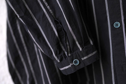 THE DRAUGHTSMAN SHIRT コットンストライプシャツ / toogood(トゥーグッド)