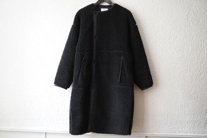 18AW ボアフリースロングコート / HYKE(ハイク)