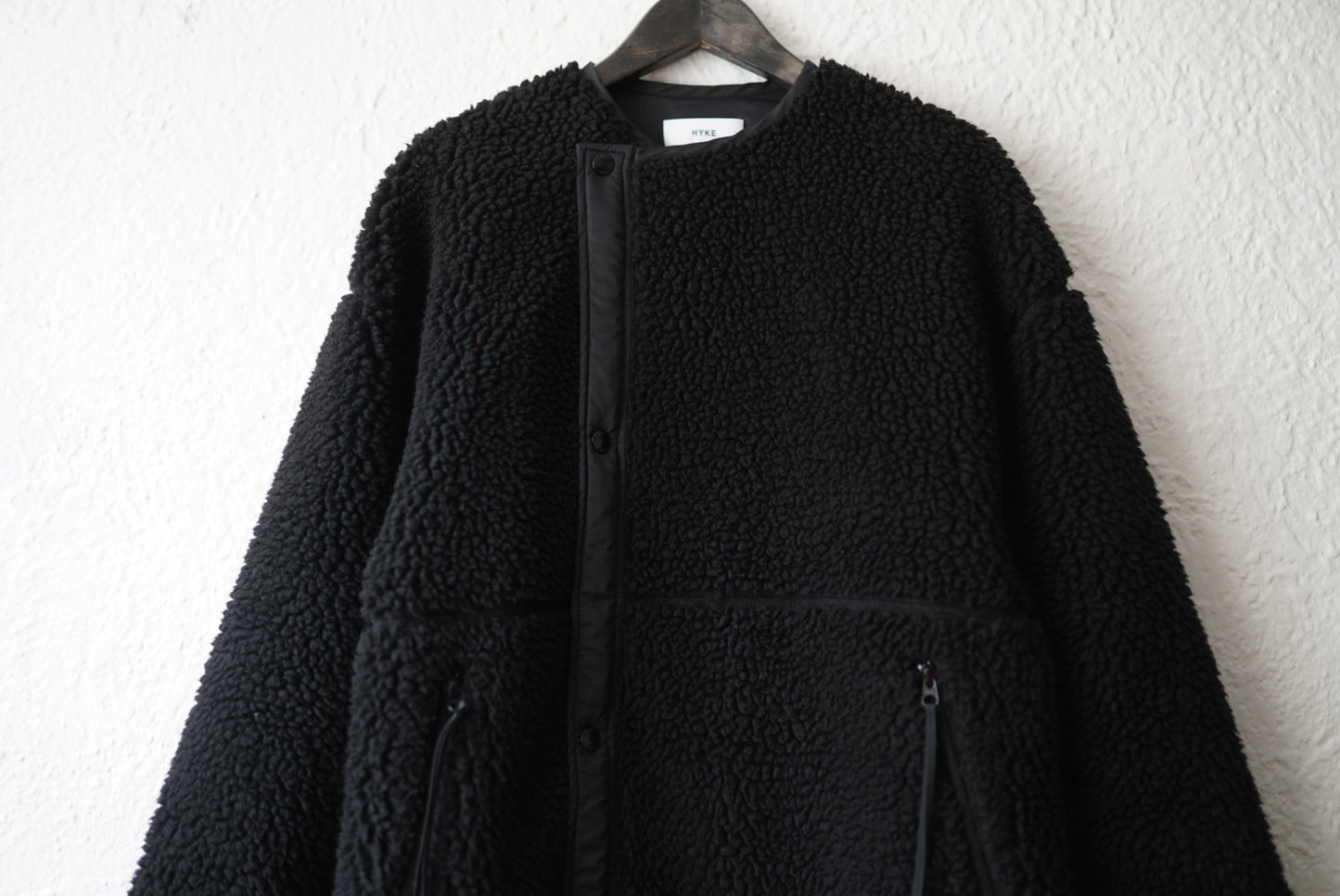 18AW ボアフリースロングコート / HYKE(ハイク)