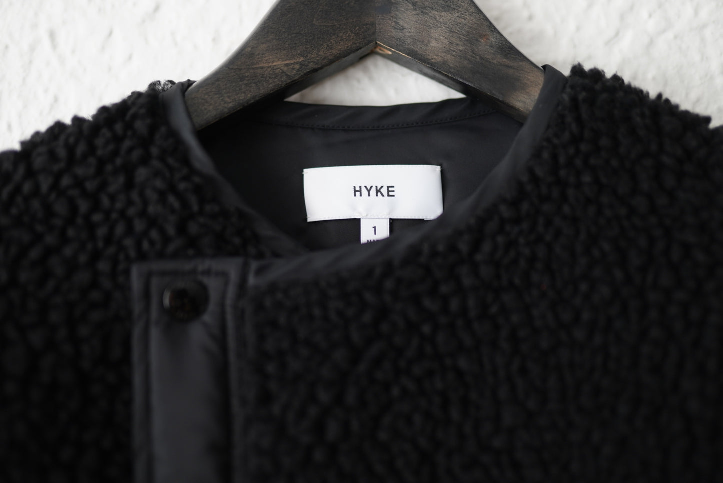 18AW ボアフリースロングコート / HYKE(ハイク)