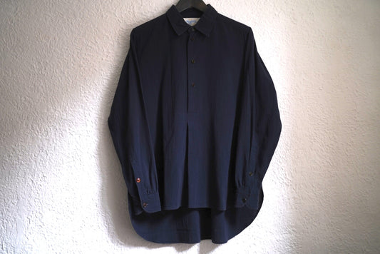 17SS Regular Collar "Y" York Shirts プルオーバーボイルドコットンシャツ / the Crooked Tailor(ザ クルーキッドテーラー)