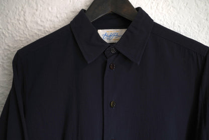 17SS Regular Collar "Y" York Shirts プルオーバーボイルドコットンシャツ / the Crooked Tailor(ザ クルーキッドテーラー)