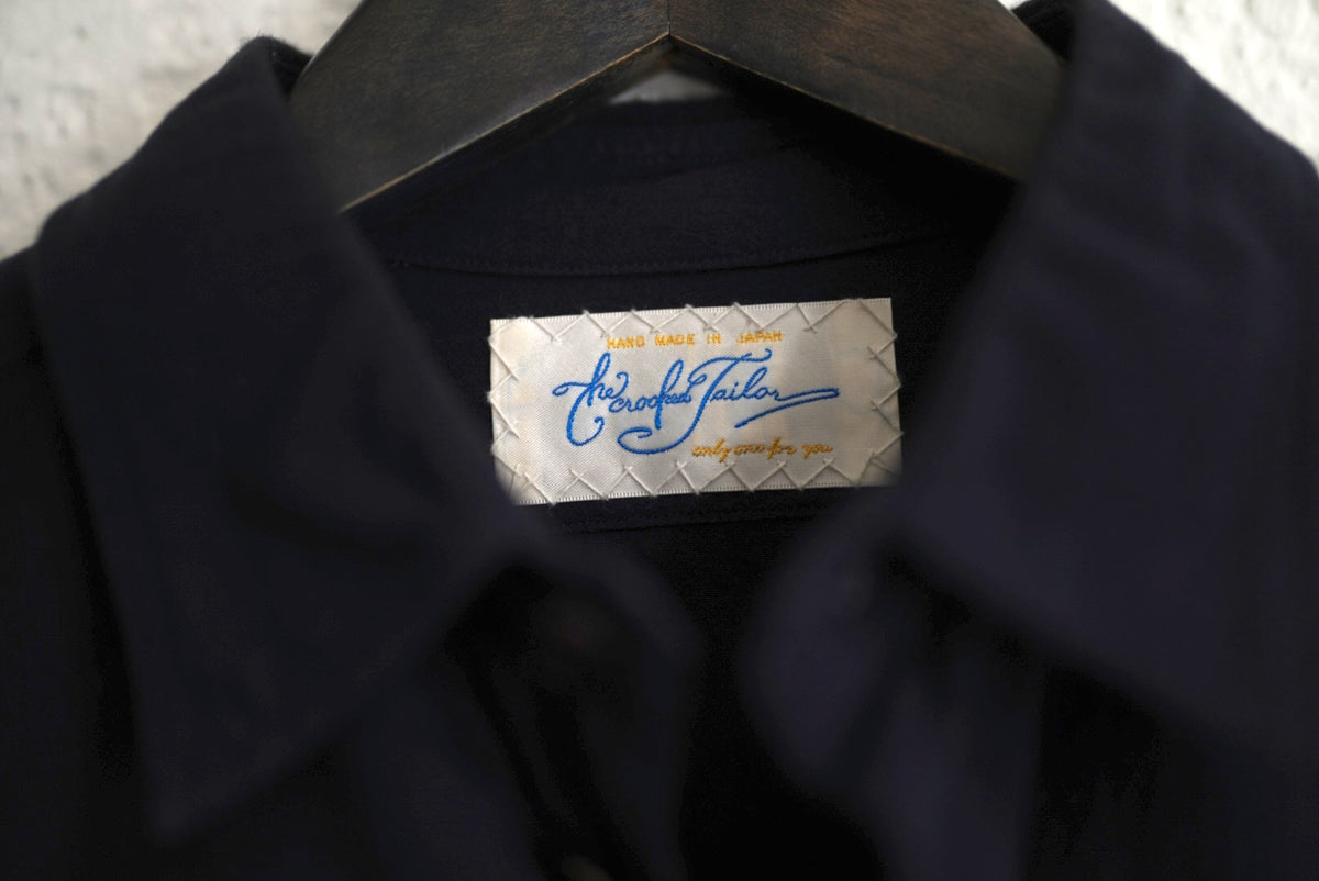 17SS Regular Collar "Y" York Shirts プルオーバーボイルドコットンシャツ / the Crooked Tailor(ザ クルーキッドテーラー)