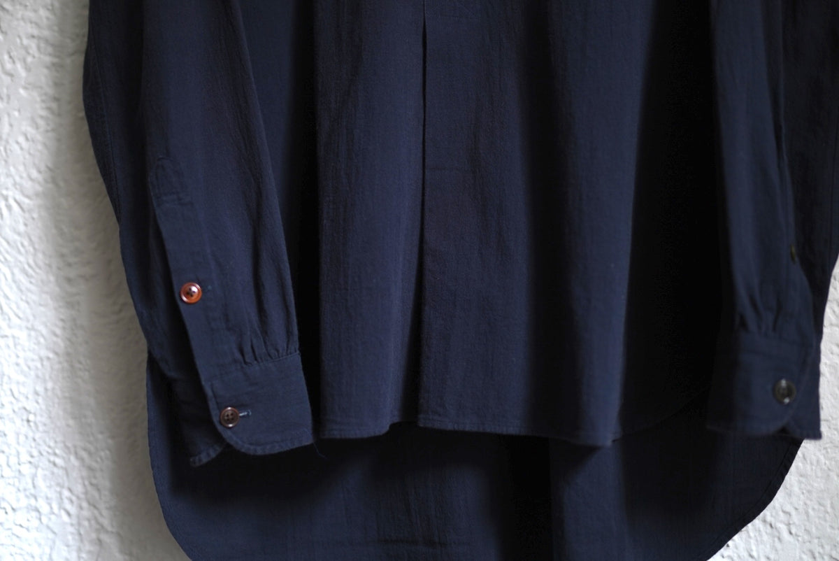 17SS Regular Collar "Y" York Shirts プルオーバーボイルドコットンシャツ / the Crooked Tailor(ザ クルーキッドテーラー)