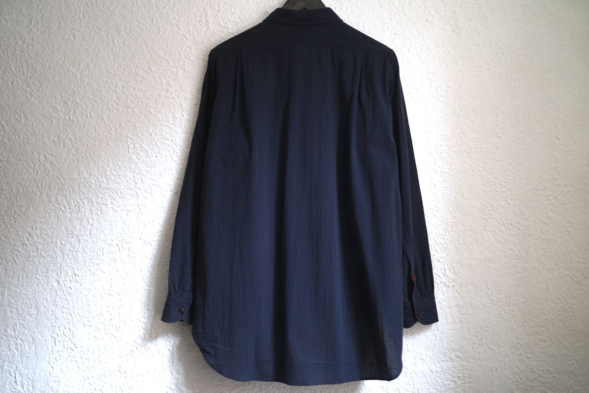 17SS Regular Collar "Y" York Shirts プルオーバーボイルドコットンシャツ / the Crooked Tailor(ザ クルーキッドテーラー)