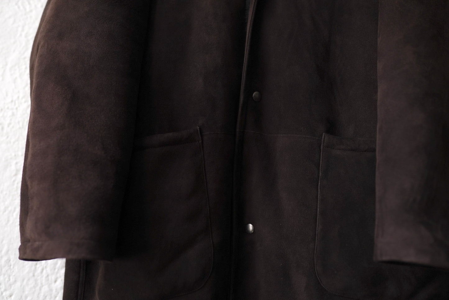 24SS COAT065 ムートンフードコート / HEUGN(ユーゲン)