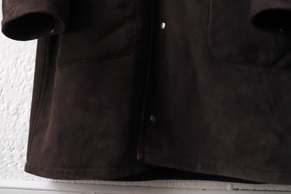 24SS COAT065 ムートンフードコート / HEUGN(ユーゲン)
