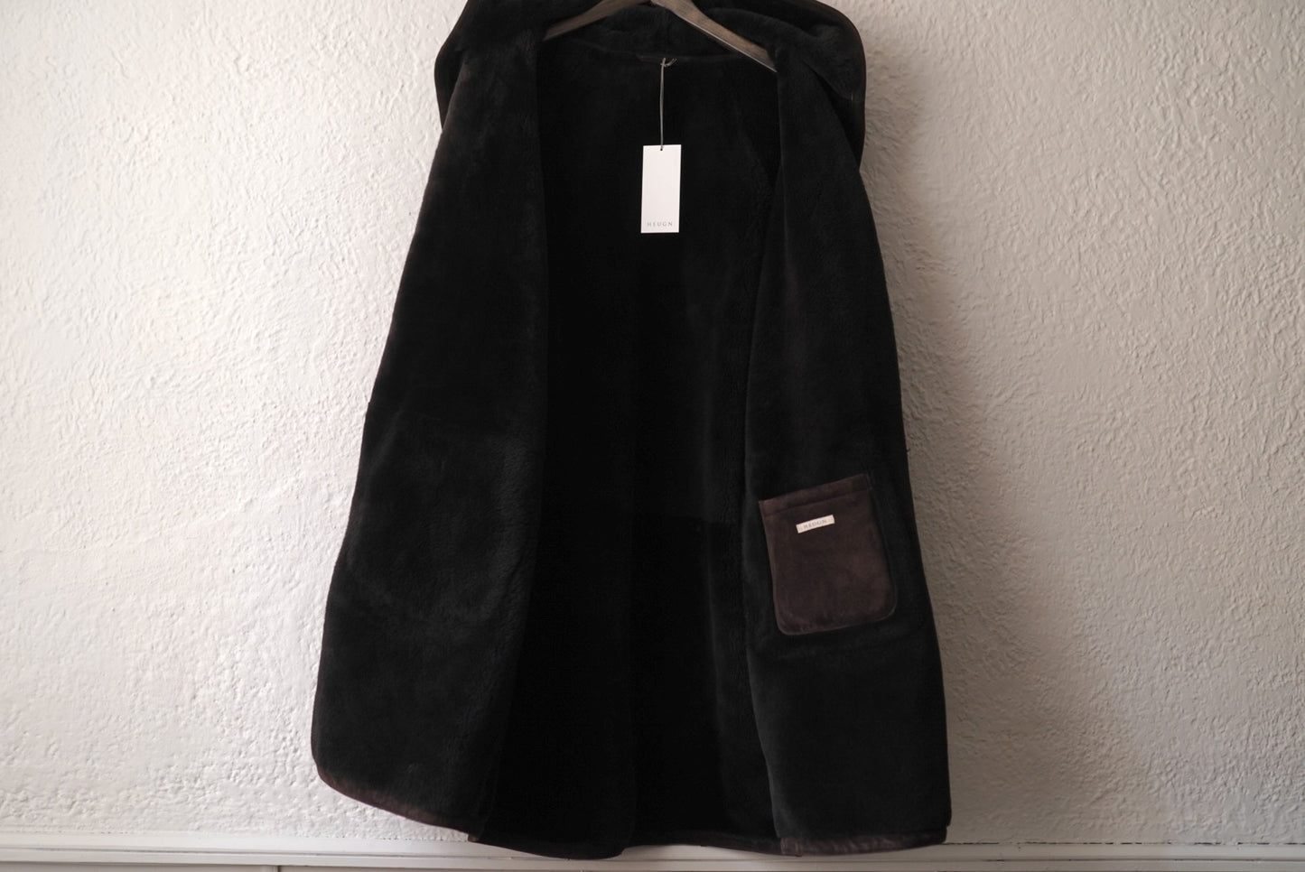 24SS COAT065 ムートンフードコート / HEUGN(ユーゲン)