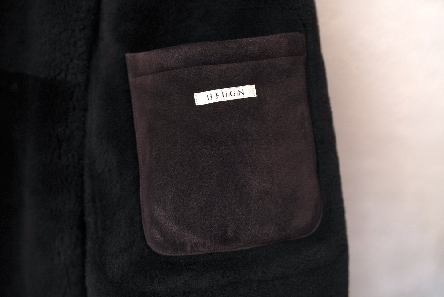 24SS COAT065 ムートンフードコート / HEUGN(ユーゲン)