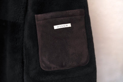 24SS COAT065 ムートンフードコート / HEUGN(ユーゲン)
