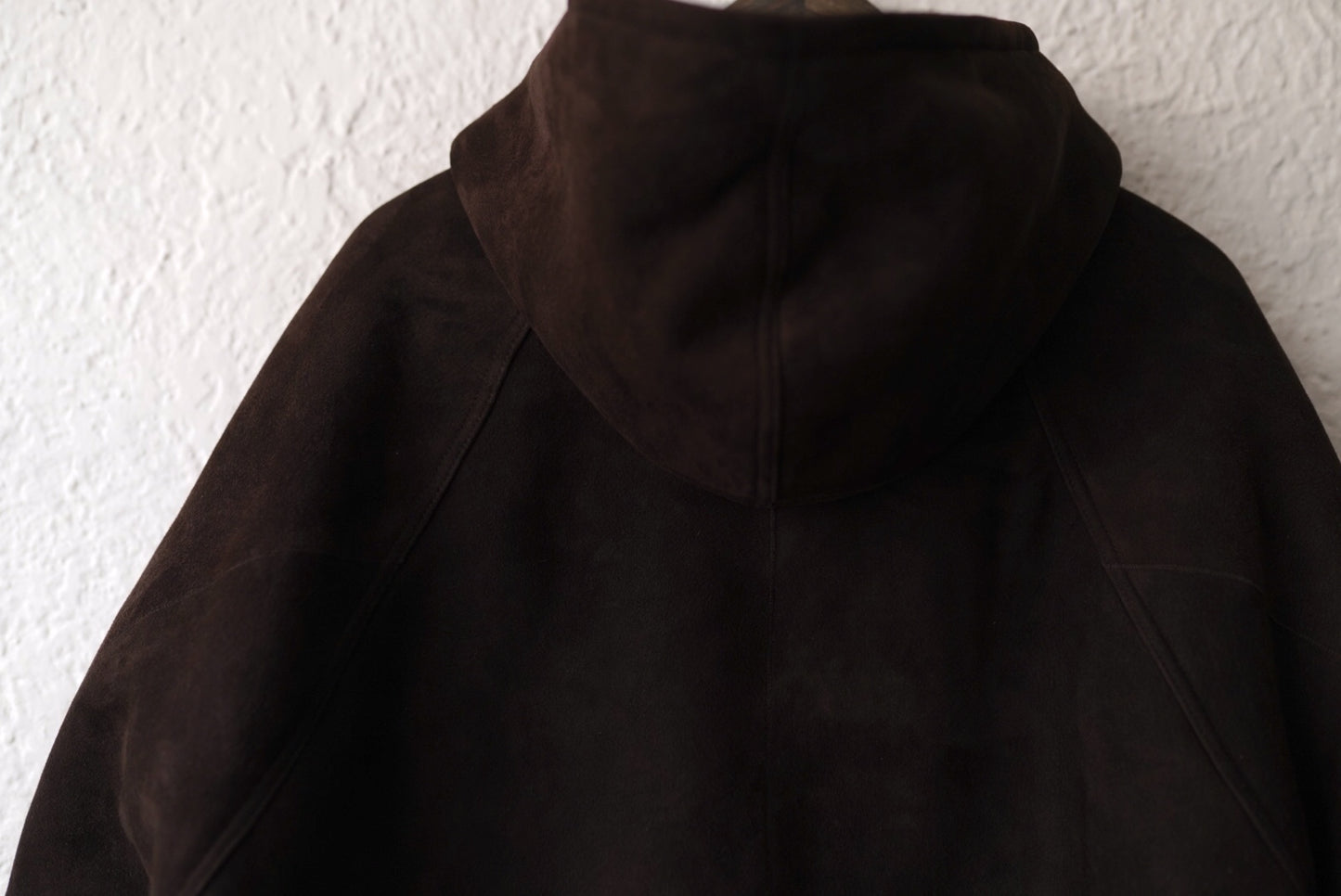 24SS COAT065 ムートンフードコート / HEUGN(ユーゲン)