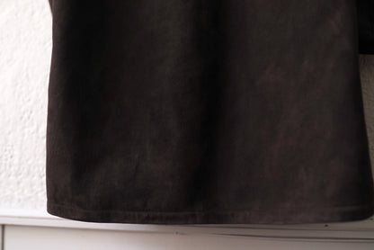 24SS COAT065 ムートンフードコート / HEUGN(ユーゲン)