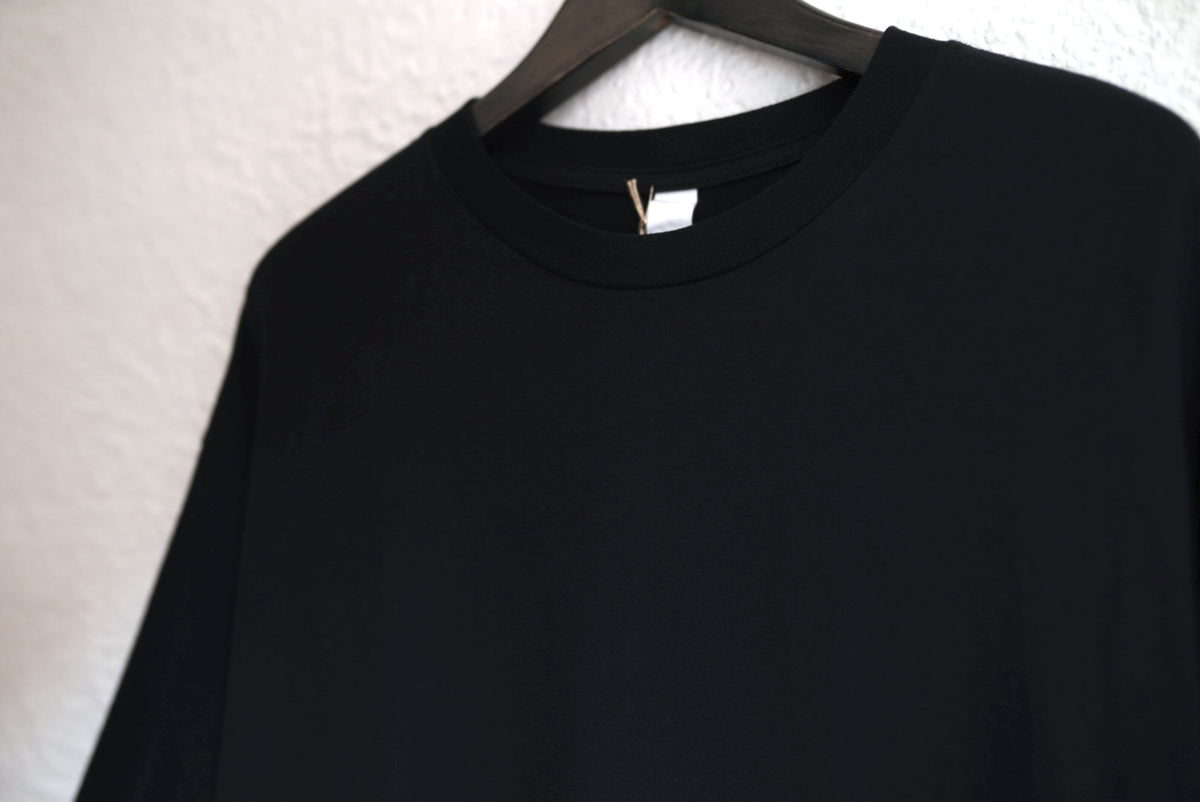24SS T-Shirt コットンクルーネック半袖Tシャツ / yoli(ヨリ)