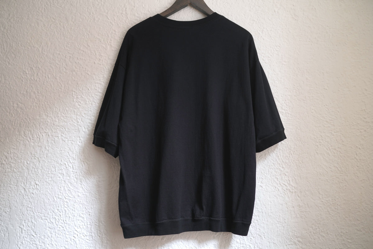 24SS T-Shirt コットンクルーネック半袖Tシャツ / yoli(ヨリ)