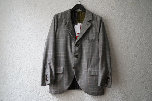 20SS HBJ22 Piacenza Super150's Wool チェックブレザージャケット / Geoffrey.B.Small(ジェフリービースモール)
