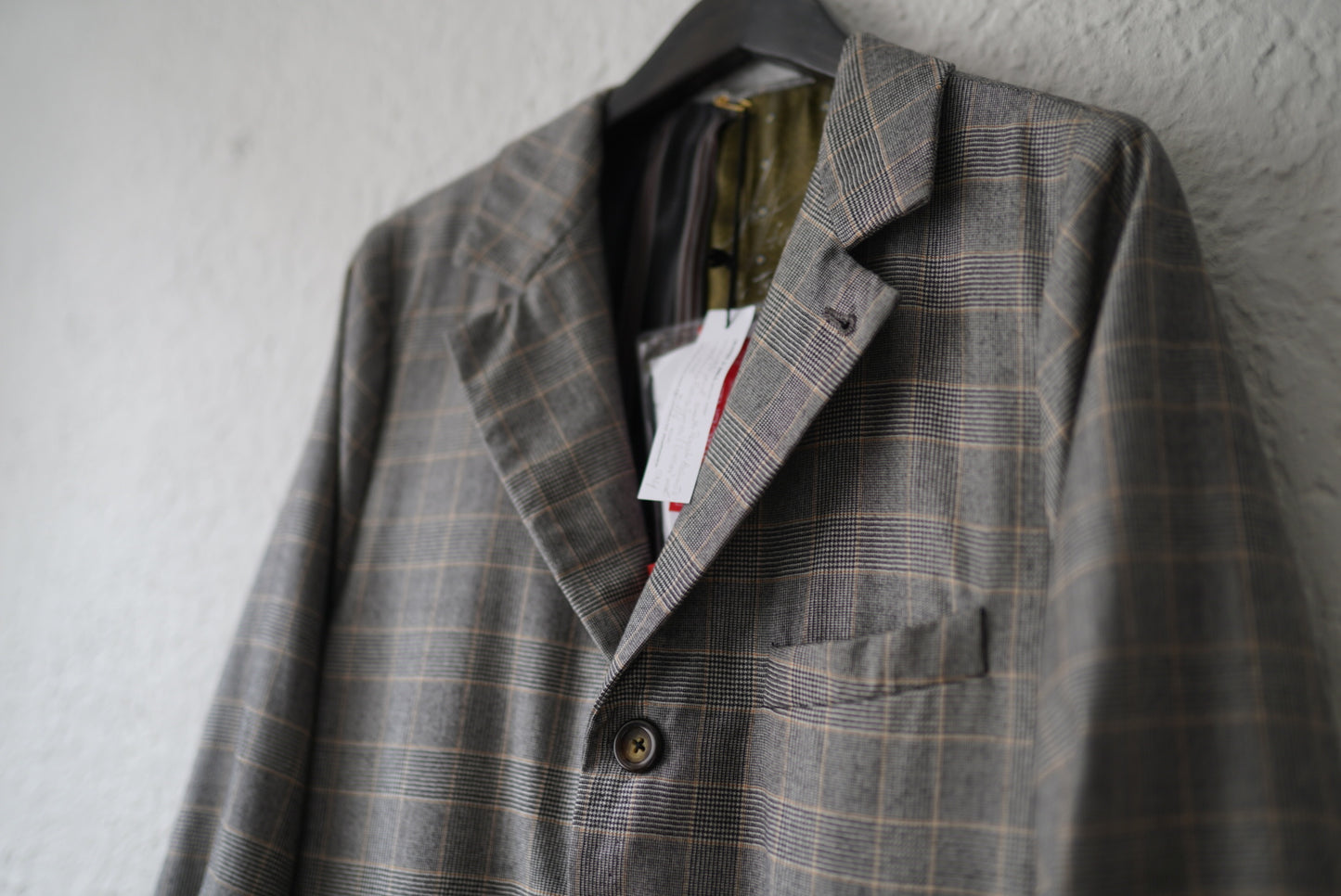 20SS HBJ22 Piacenza Super150's Wool チェックブレザージャケット / Geoffrey.B.Small(ジェフリービースモール)