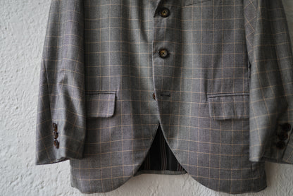 20SS HBJ22 Piacenza Super150's Wool チェックブレザージャケット / Geoffrey.B.Small(ジェフリービースモール)