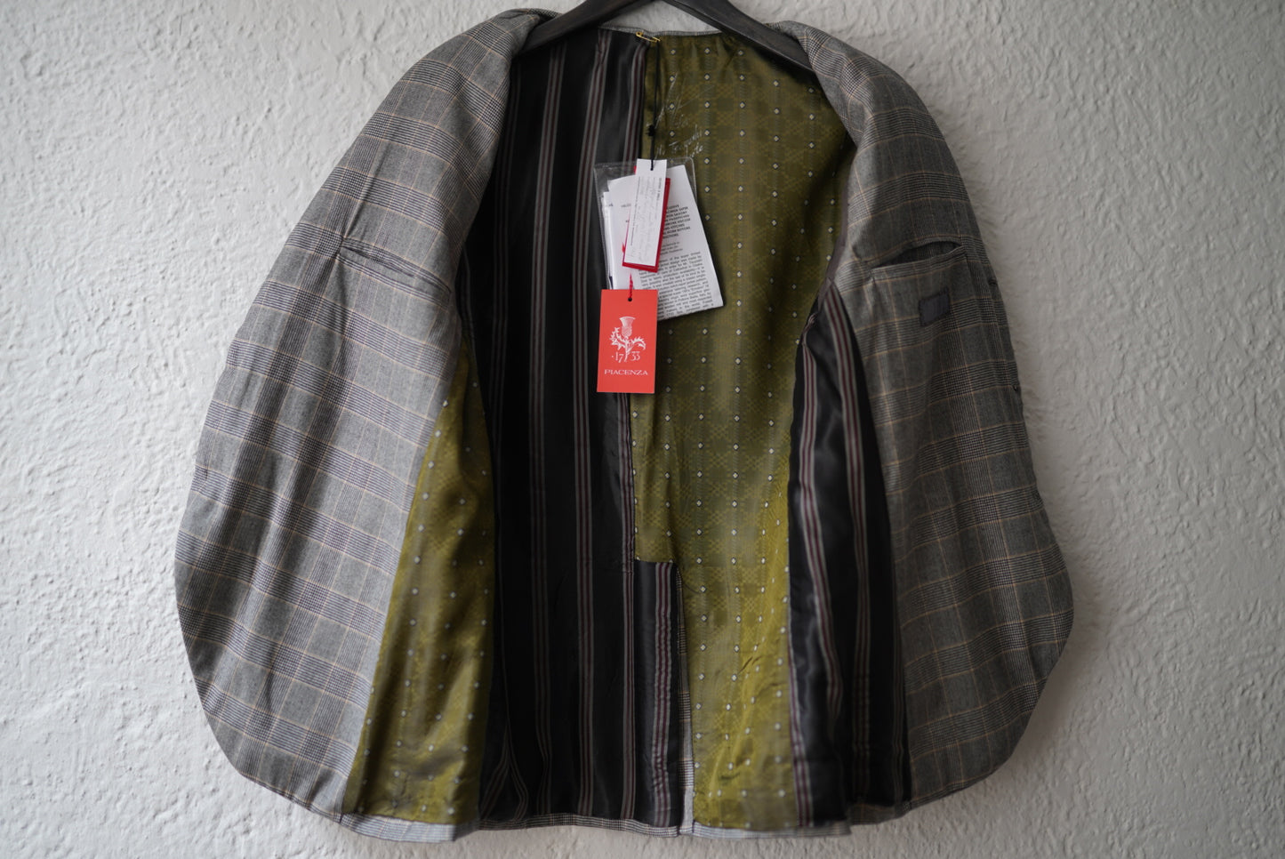 20SS HBJ22 Piacenza Super150's Wool チェックブレザージャケット / Geoffrey.B.Small(ジェフリービースモール)