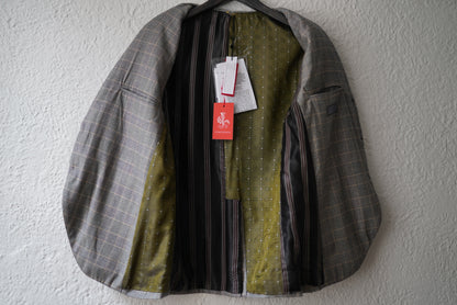 20SS HBJ22 Piacenza Super150's Wool チェックブレザージャケット / Geoffrey.B.Small(ジェフリービースモール)