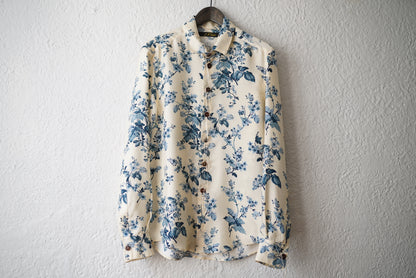 23SS SH09/LF 花柄シルクシャツ / ARCHIVIO J.M.Ribot(アルキヴィオ J.M.リボット)