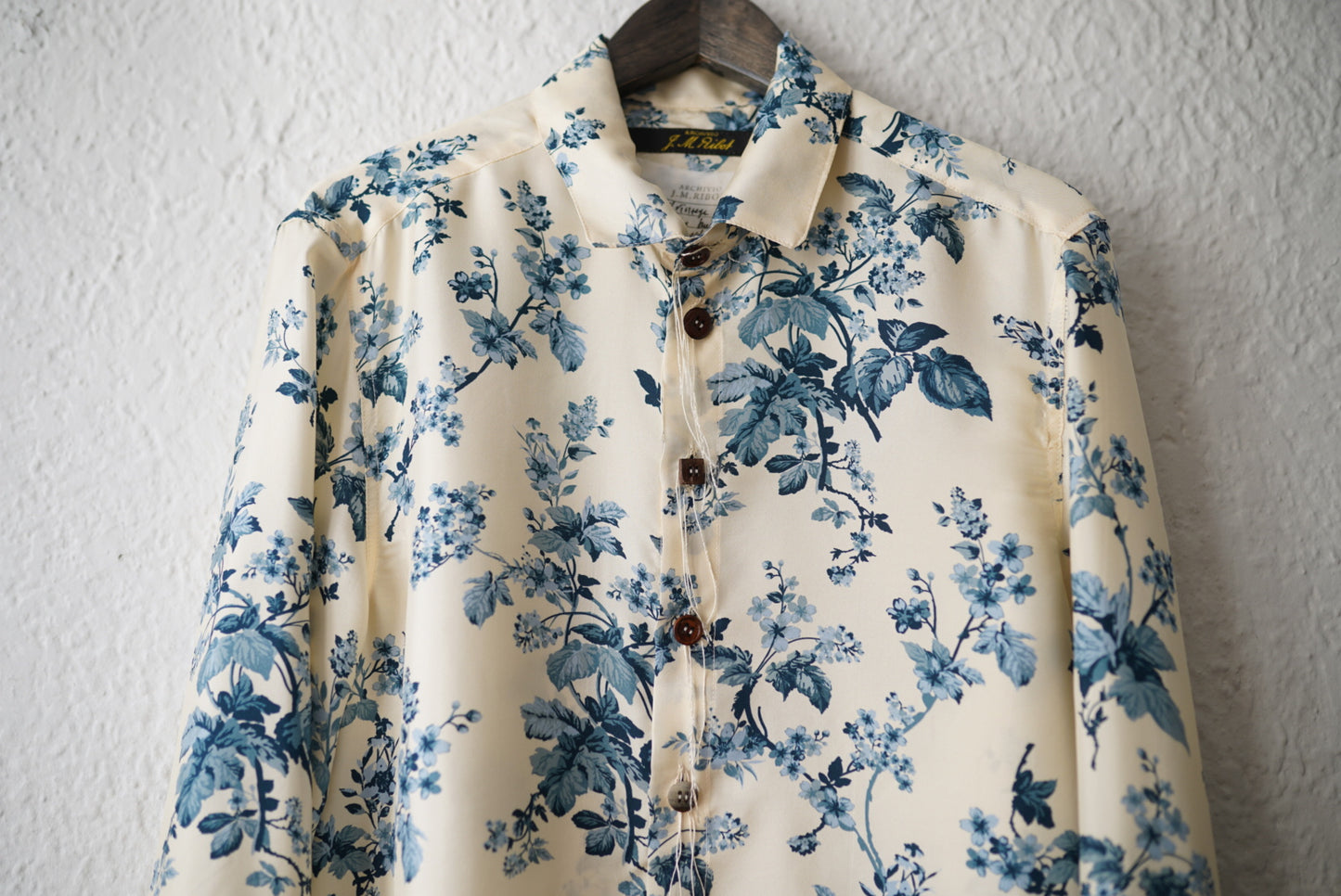 23SS SH09/LF 花柄シルクシャツ / ARCHIVIO J.M.Ribot(アルキヴィオ J.M.リボット)